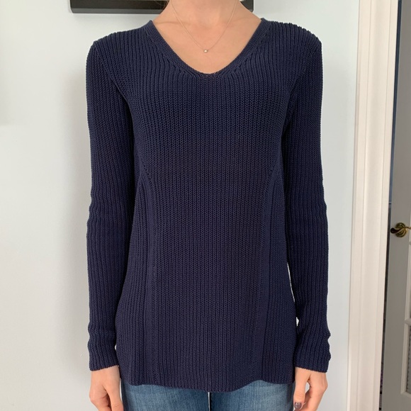 Athleta Navy Blue Sweater XXS - Picture 1 of 6
